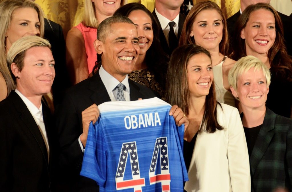 Obama honors women’s soccer team for inspiring World Cup win
