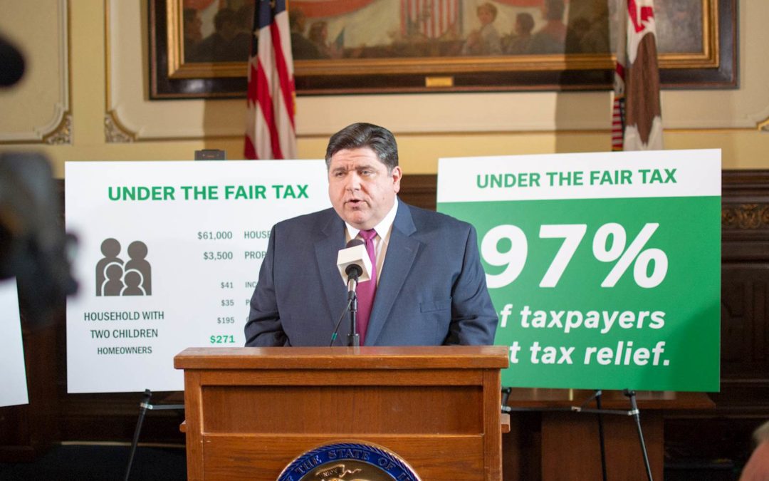 Pritzker releases initial rates in push for income tax overhaul