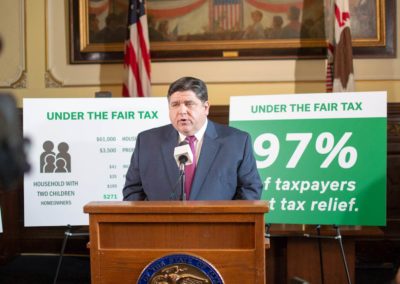 Pritzker releases initial rates in push for income tax overhaul
